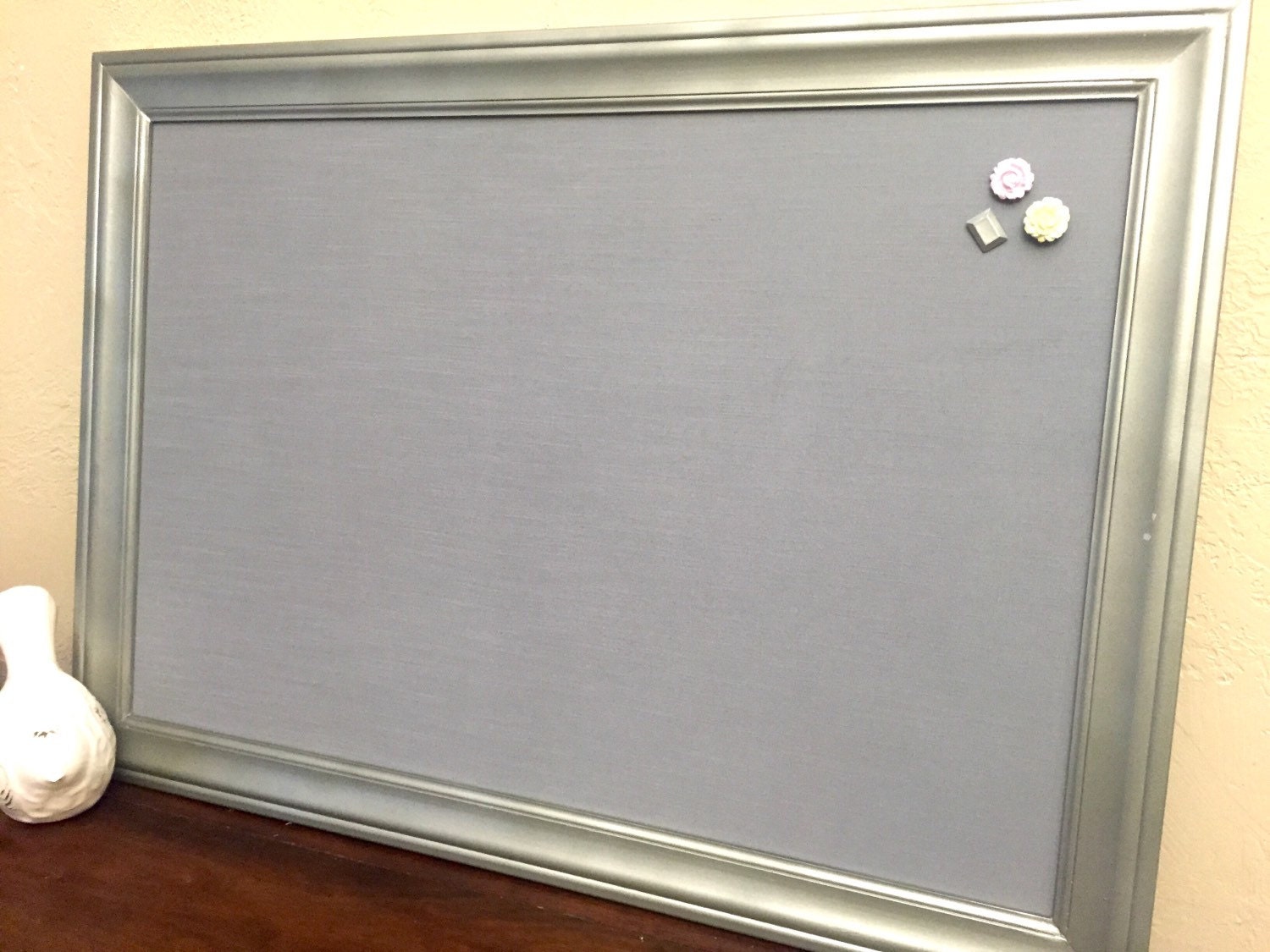 Message Center Board Fabric and by BelleVieArtDecor