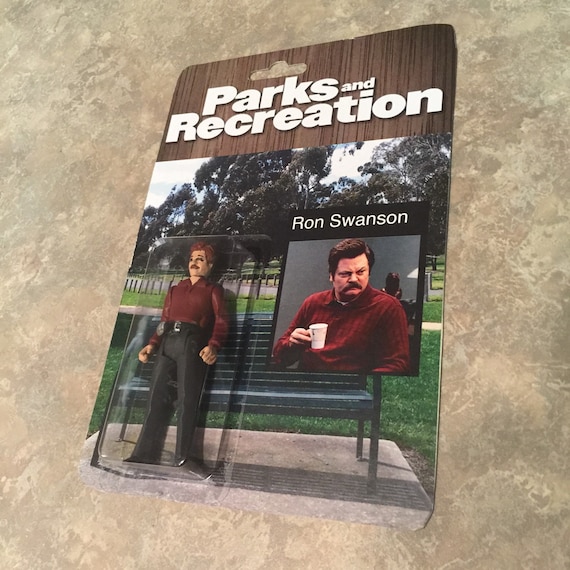 ron swanson figurine