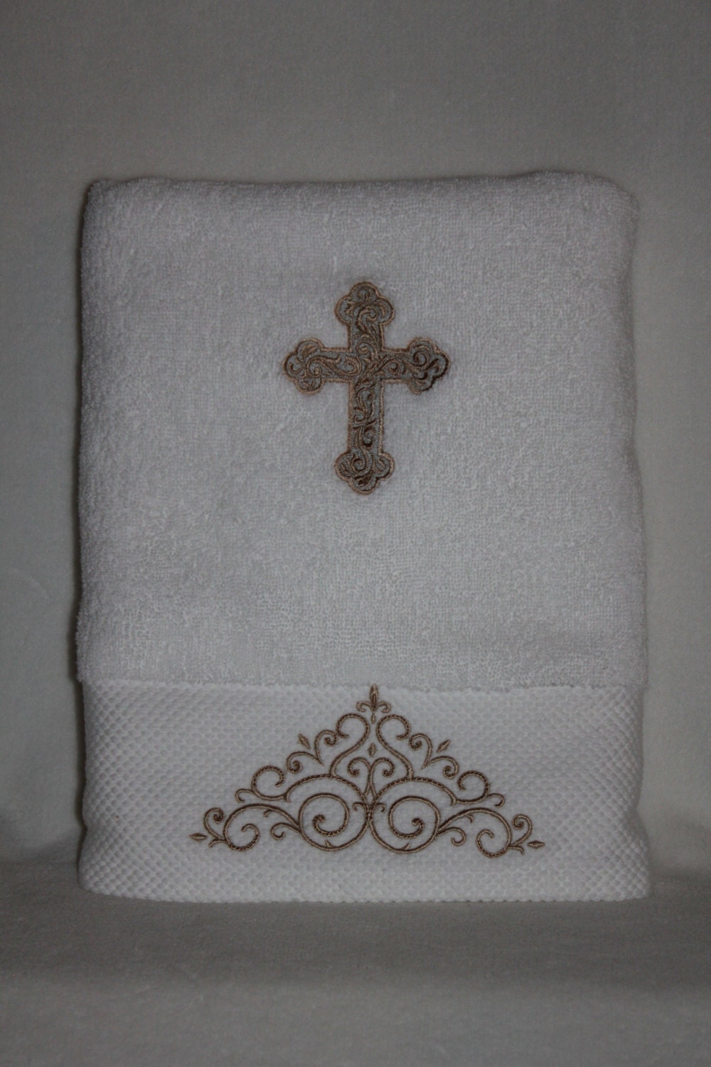 Christening/baptism towel item 1002