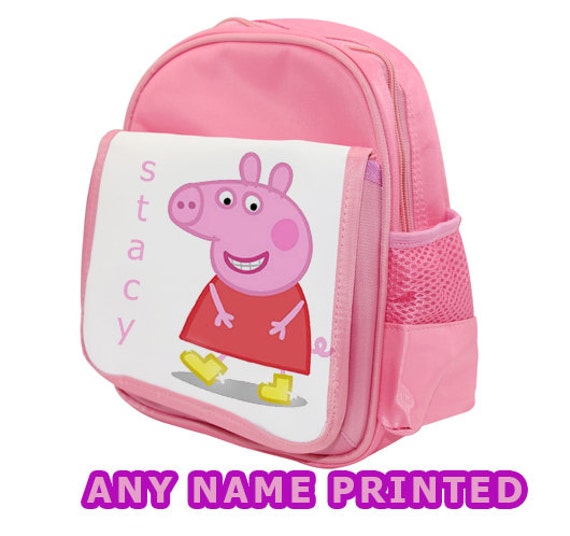 Personalised Peppa Pig Childs pre school by Lovelyvinyls on Etsy