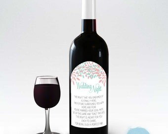 Wedding Milestone Wine Labels | Wedding Gift | Labels for Wine Bottles | Printable Labels | Instant Digital Download | Custom Wine Labels