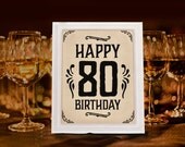 Popular items for 80th birthday decorations on Etsy