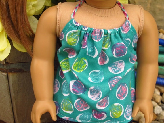 Seashell Halter Top - American Girl Doll Clothes