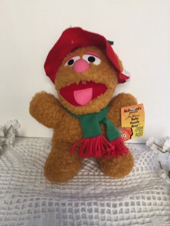 Jim Henson Vintage Muppet Babies Fozzie Bear Mac Donalds