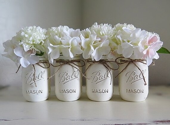 Vases Home Decor Photo Vase Banner Baby Shower Decorations Mason