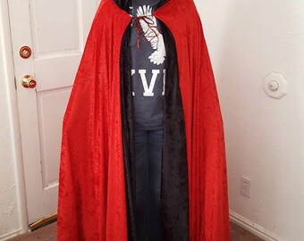 Reversible Hooded Cloak