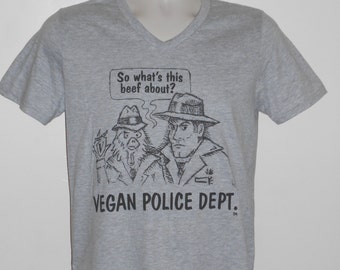 Vegan Police Dept. By Guerrilla WearFare