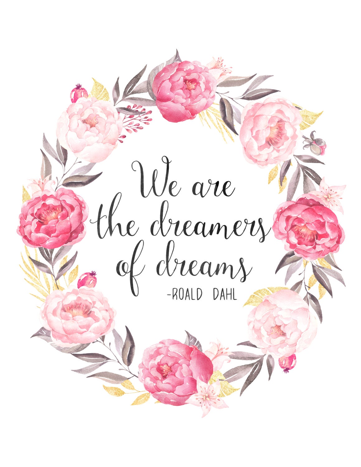 8x10 We are the dreamers of dreams print by ChessaMess on Etsy