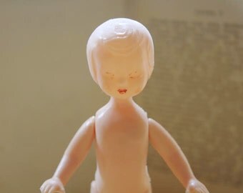 Vintage Soviet Doll/Vintage Plastic Doll/Vintage Soviet Toy/Collectible Toy/Collectibles/Souvenirs from USSR
