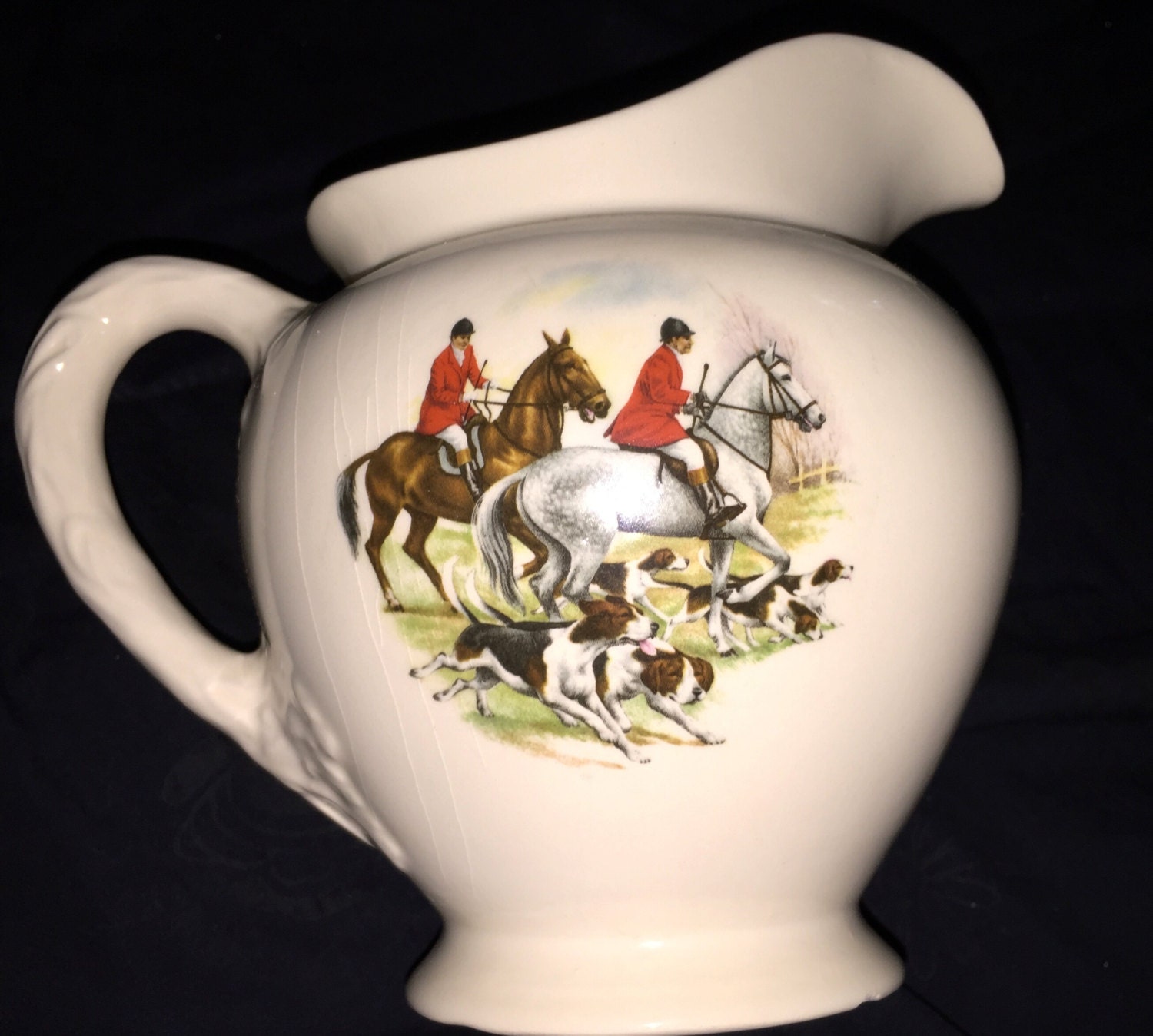 Horse Vase in Blue & Grey 500 ex main image 0