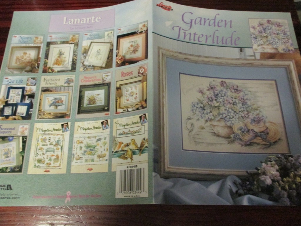 Lanarte Counted Cross Stitch Pattern Garden by ClassyStitches