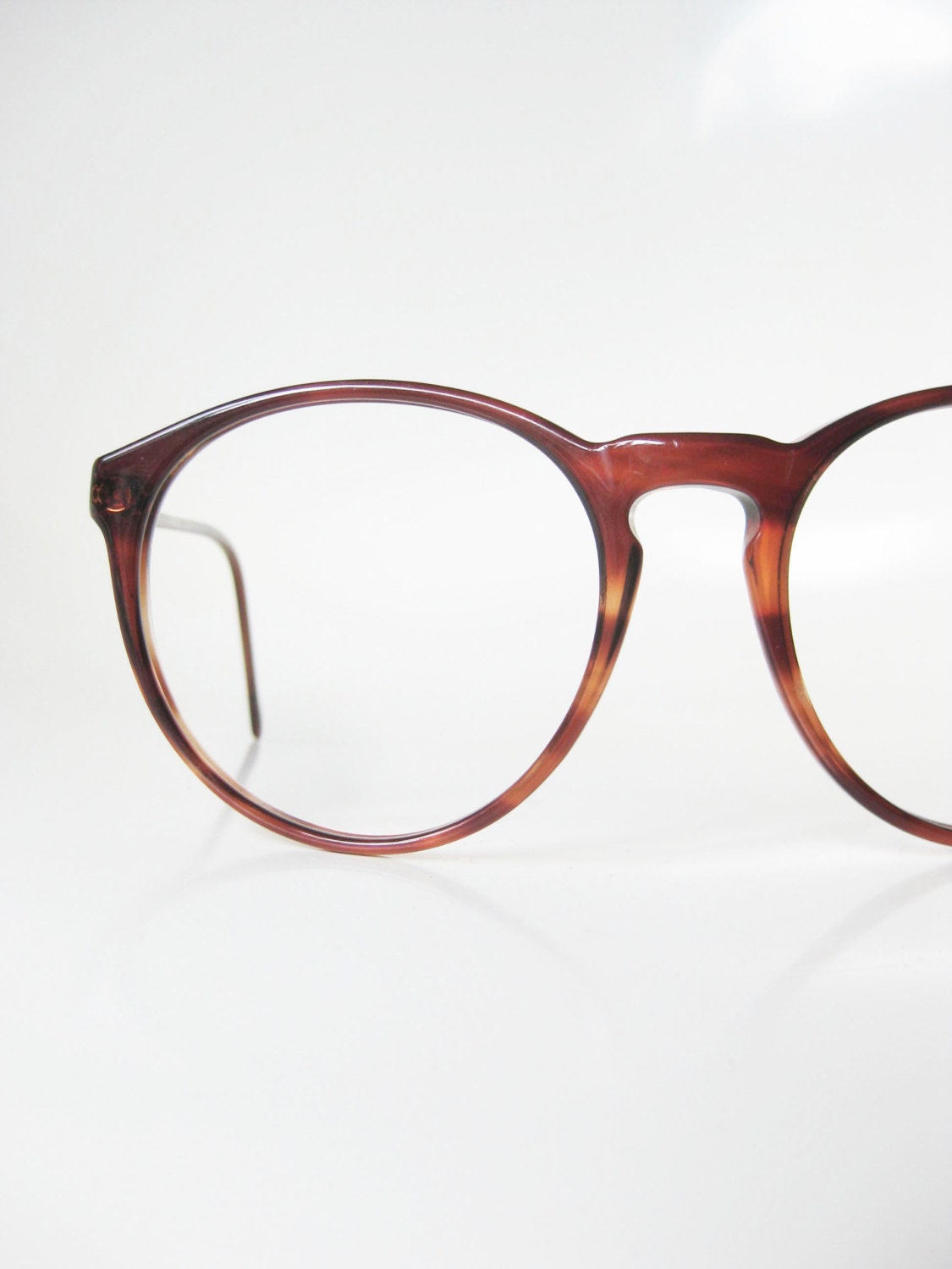 Vintage Round Eyeglasses Italian Womens Eyeglass Frames Ladies Glasses 1960s 60s Mid Century