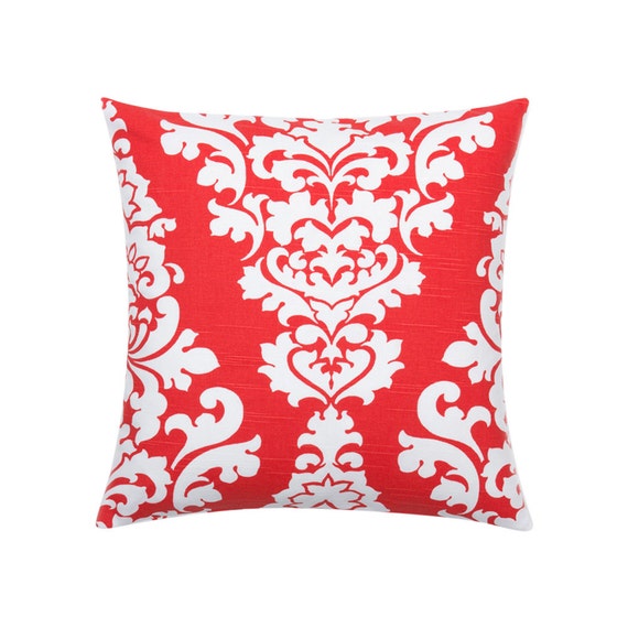 Items similar to RED Pillow Cover.Decorator Pillow Cover.Home Decor