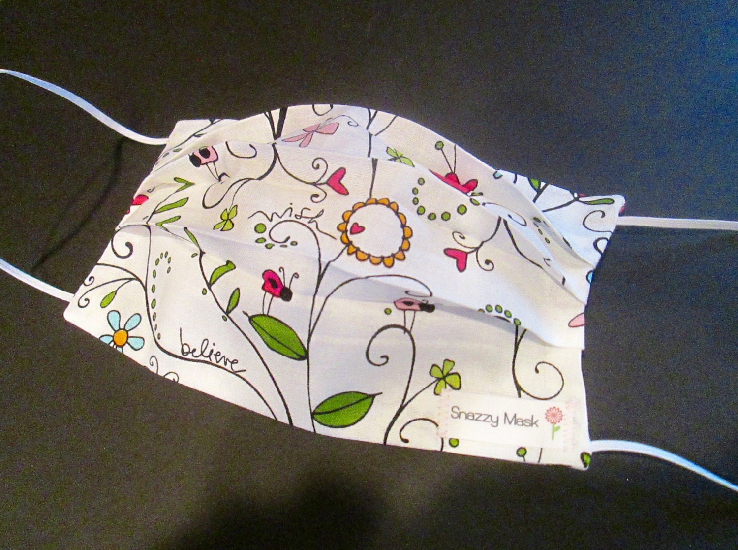 Surgical Face Mask Surgical Mask Reusable Face by SnazzyMask