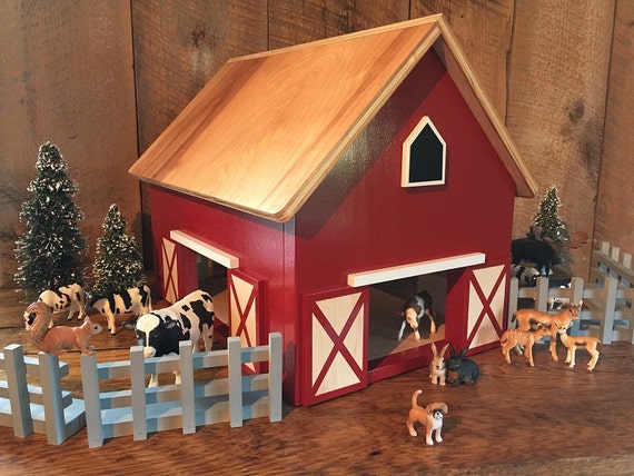 Handmade Wooden Toy Barns For Years Of Imaginative Play