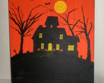 canvas acrylic halloween – Etsy