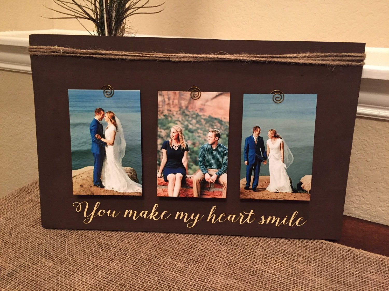 Personalized picture frame for husband wife girlfriend