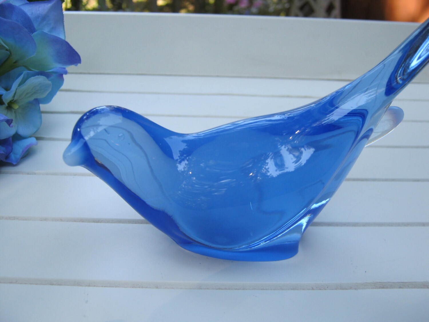 fenton glass bluebird figurine