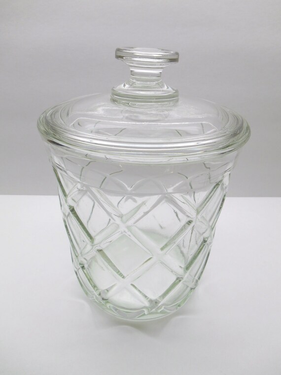 Vintage Glass Storage Jar