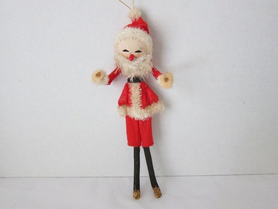 Vintage Santa Tall Skinny Primitive Christmas by ThePassionateFlea