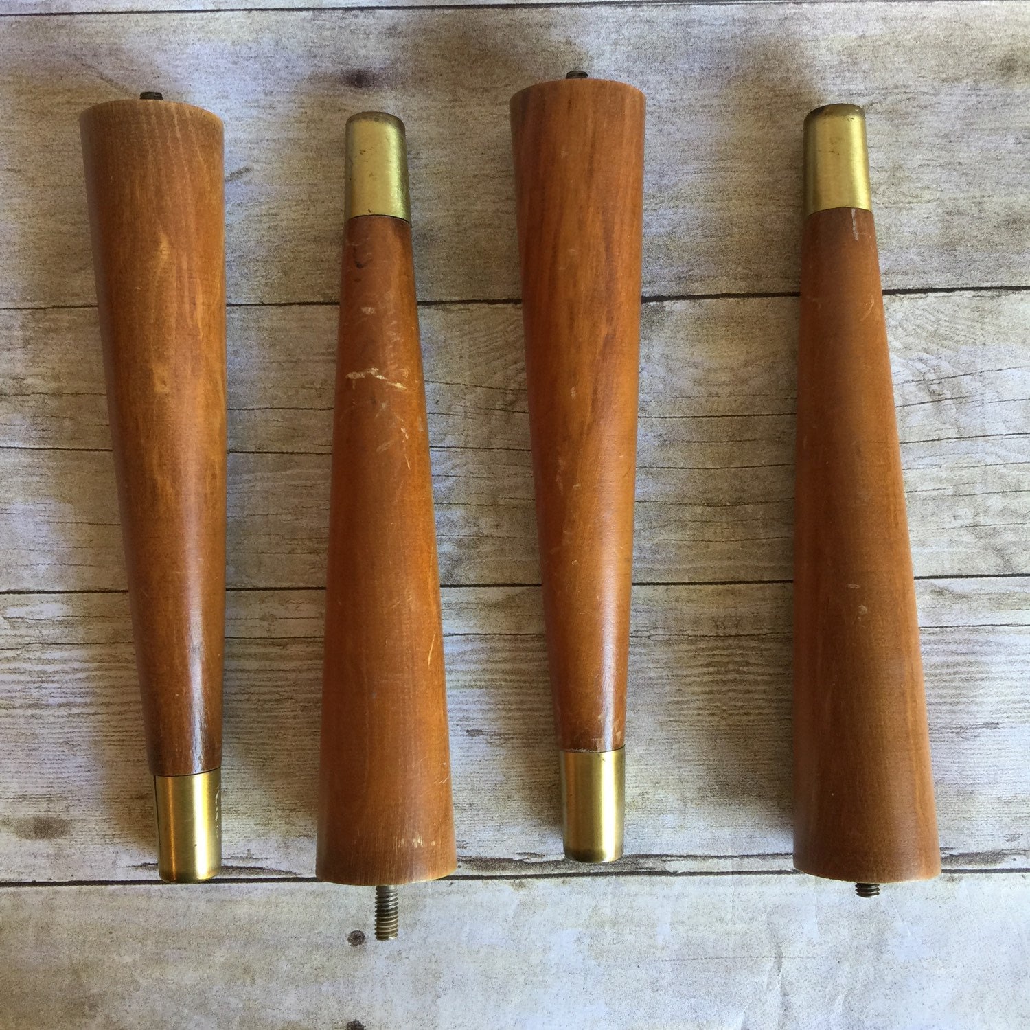 Mid Century Steletto Furniture Legs Set Of Four Tall Legs Haute Juice