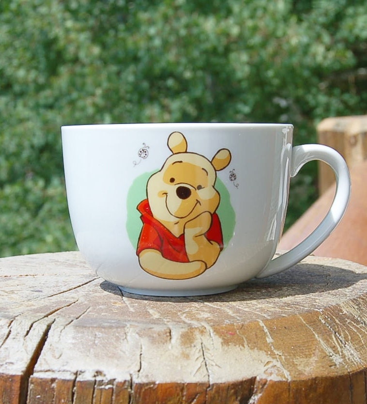 Vintage Winnie The Pooh Mug Very Large Eeyore Piglet