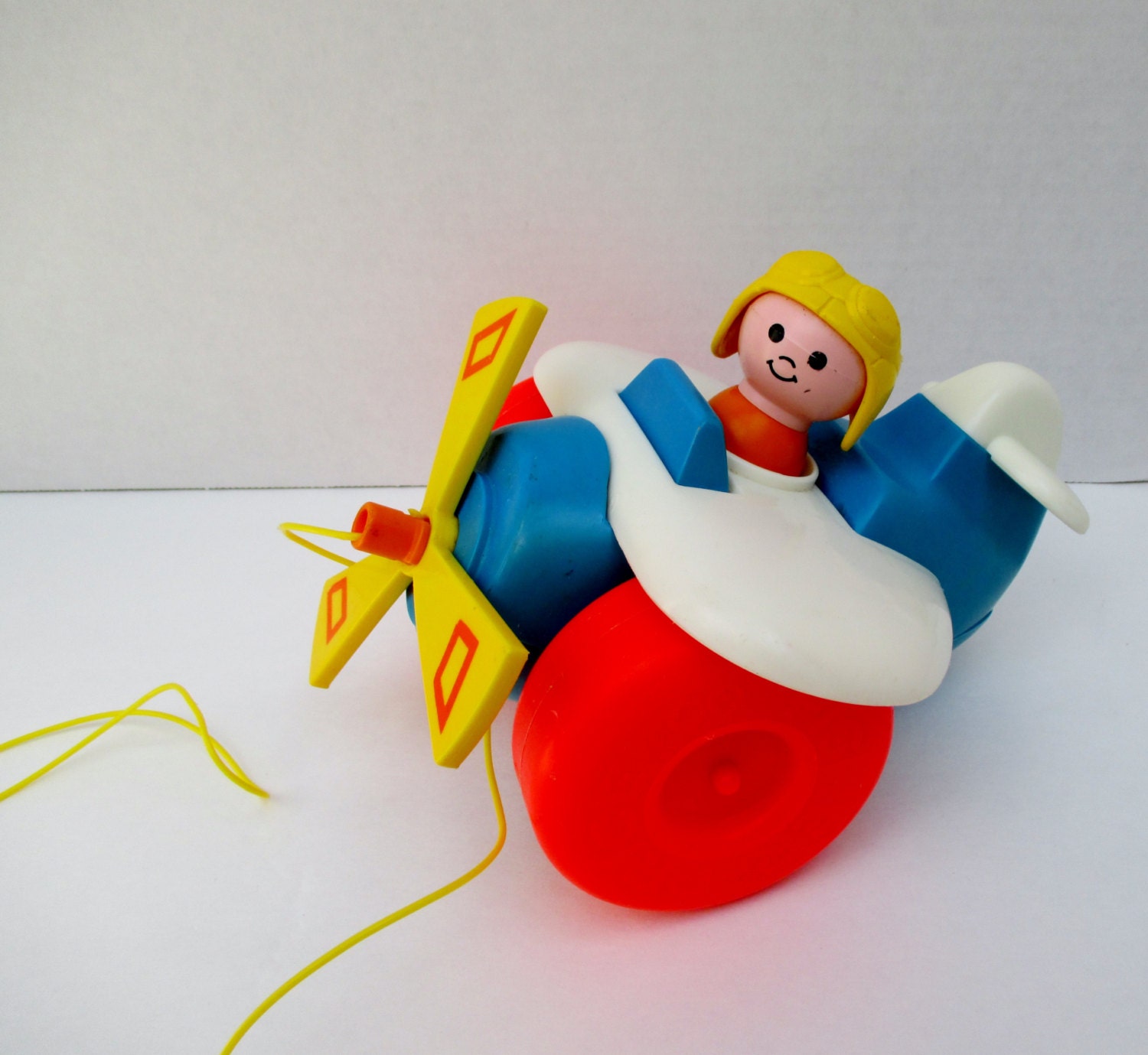 fisher price airplane vintage