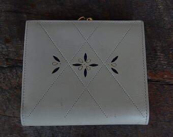 Vintage 1960's wallet coin purse french HERITAGE