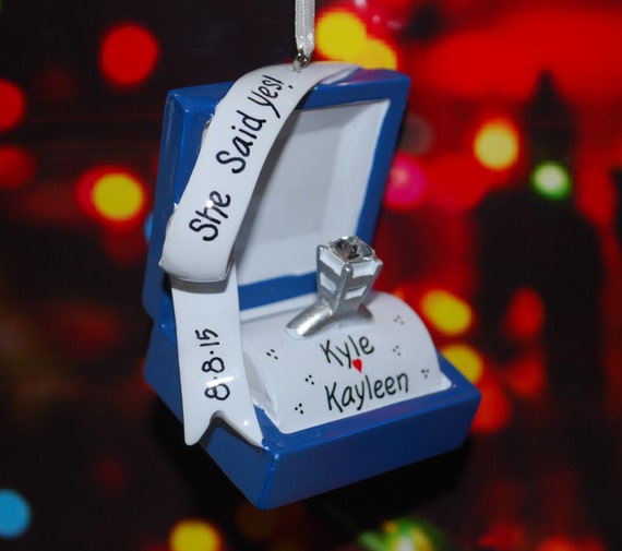 personalized engagement ring box christmas by confettigiftsbyg personalized engagement ring box christmas by confettigiftsbyg
