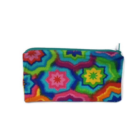 Small Cloth Wallet with Zipper Pencil Case Small Zippered