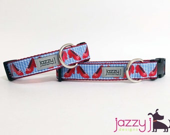 Wizard of Oz Dorothy Ruby Slippers Dog Collar