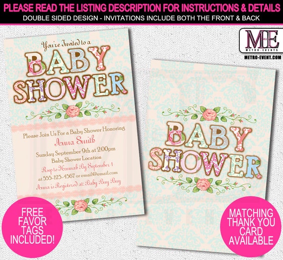 Cute, Country Baby Shower Invitations Il_570xn