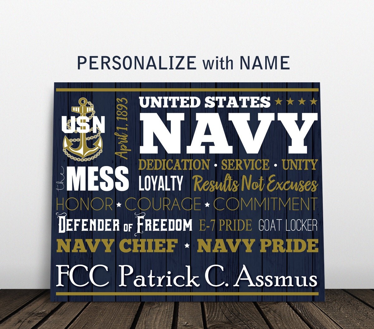 Navy Wall Decor