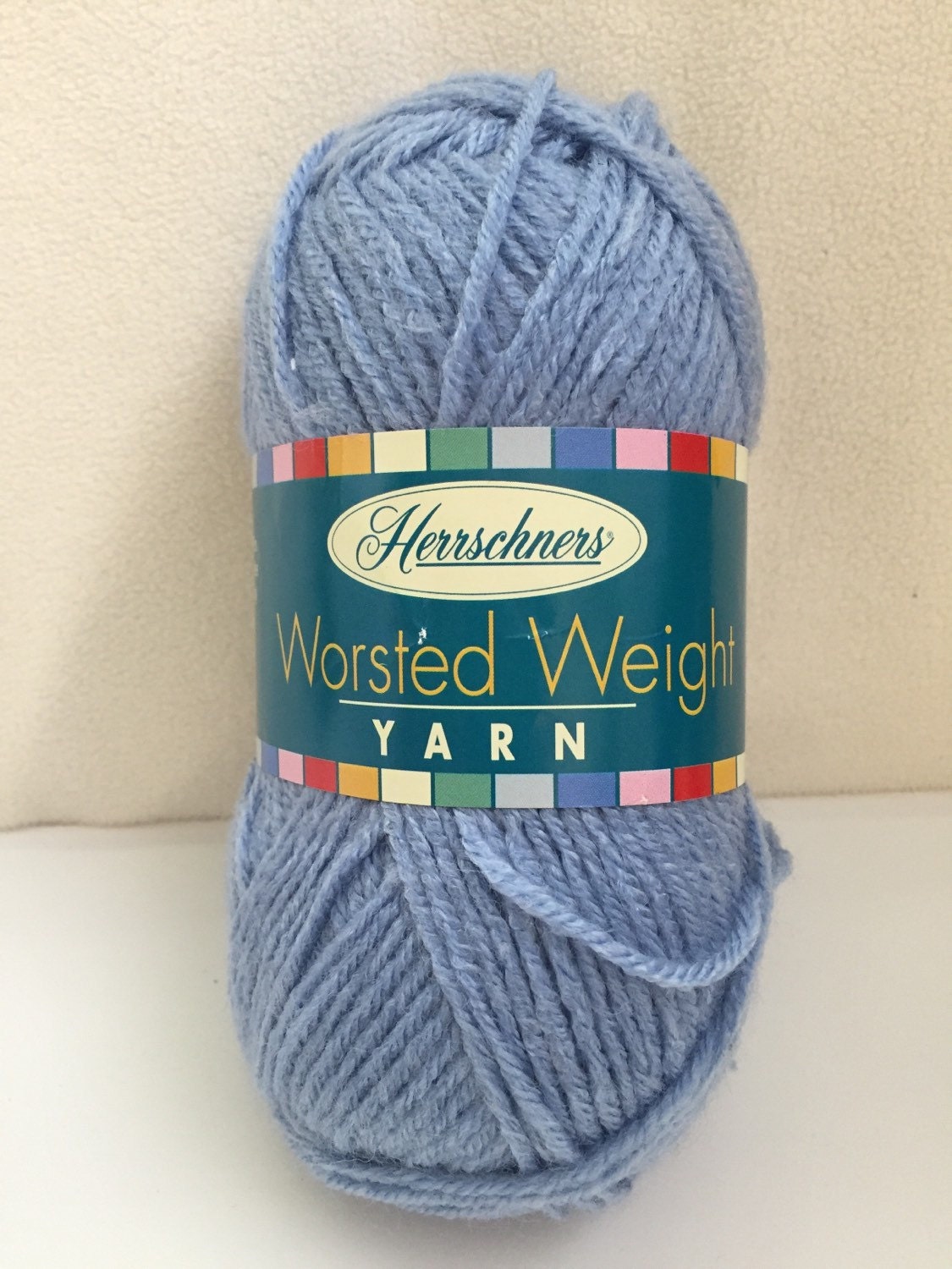 Herrschners Worsted Weight Yarn 100 Acrylic Light Blue