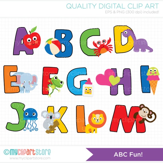 funny alphabet clipart - photo #30