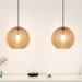 AION wooden pendant light, lampshades, hanging light, light fixture