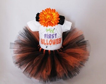 my first halloween tutu outfit