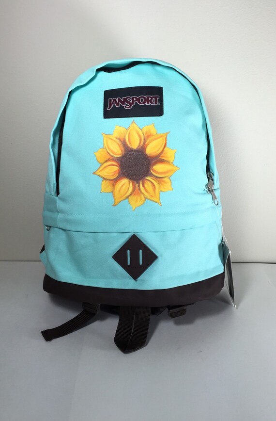 jansport sunflower lunch bag