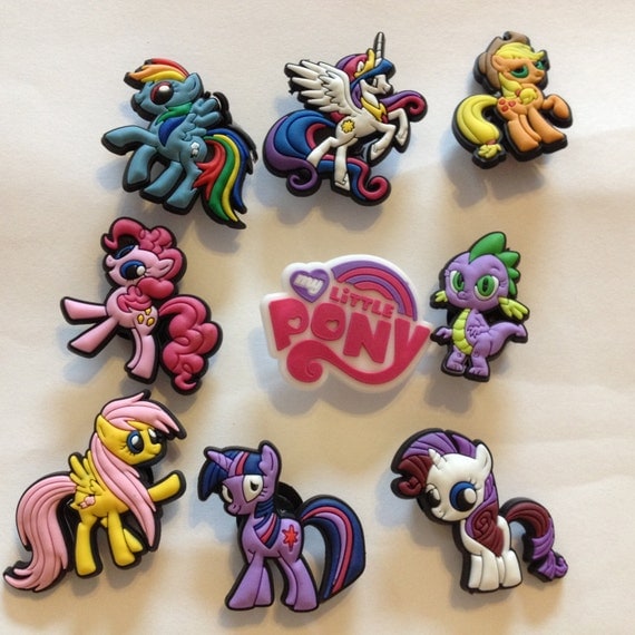 Little Pony Shoe Charms Decorations Crocs by GroovyDeals on Etsy