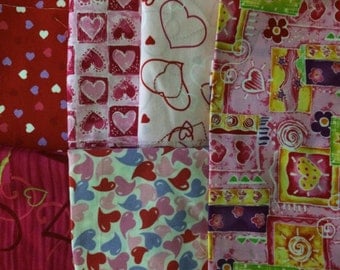 Valentine Fabric Destash Bundle destash 230