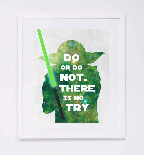 Printable Yoda Quotes | star wars yoda quote digital printable Printable Yoda Quotes | star wars yoda quote digital printable