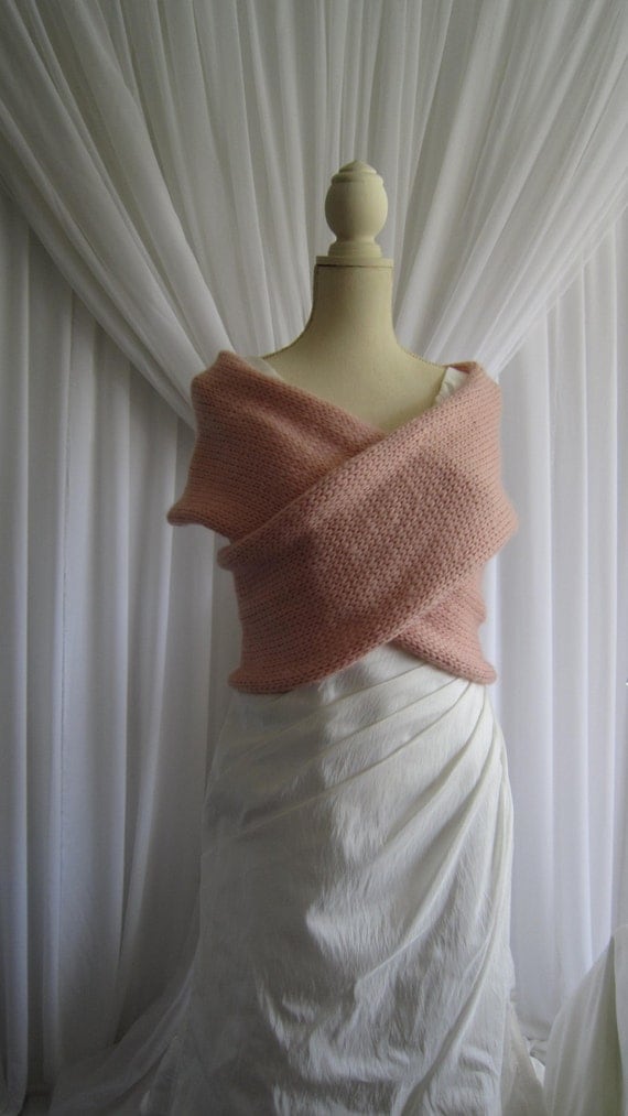 Items similar to Sweater Vest - Blush Knit Criss Cross Sweater Vest ...