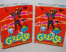 GREASE Movie Wax Box Only Series 2 Topps 1978 EMPTY