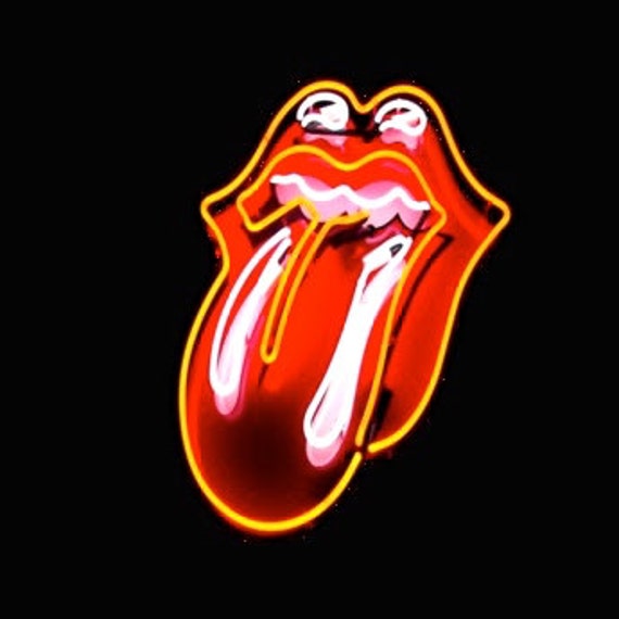 Rolling Stones neon sign