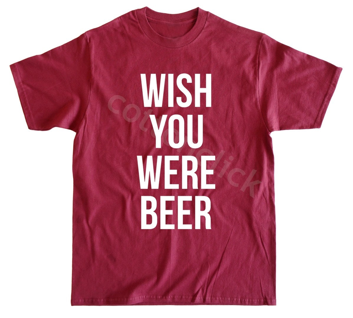 wish you were beer t shirt