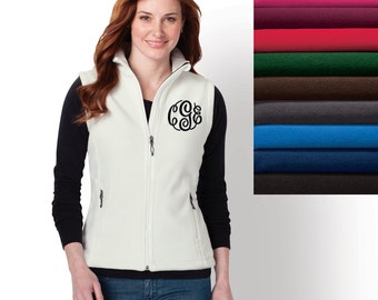 Vest Choose Your Color Monogram Vest Personalized Gift from Embellish Gifts