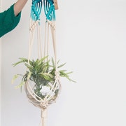 Handmade Dip Dyed Cotton Macrame by ScoutGathers on Etsy