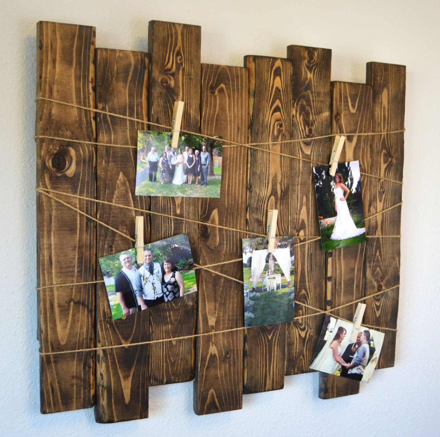 Rustic Photo Display 7