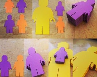 Lego People Cut Outs (Various Sizes and Colors Available)