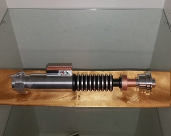 Star wars luke rotj metal lightsaber prop replica